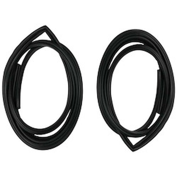 70-3881-72 Front Door Weatherstrips - Push-On Style