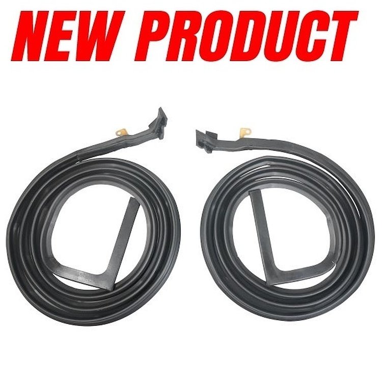 70-4503-72 Door Weatherstrip Fits Select 1958 Pontiac Star Chief, Pontiac Chieftain, Chevy Bel Air