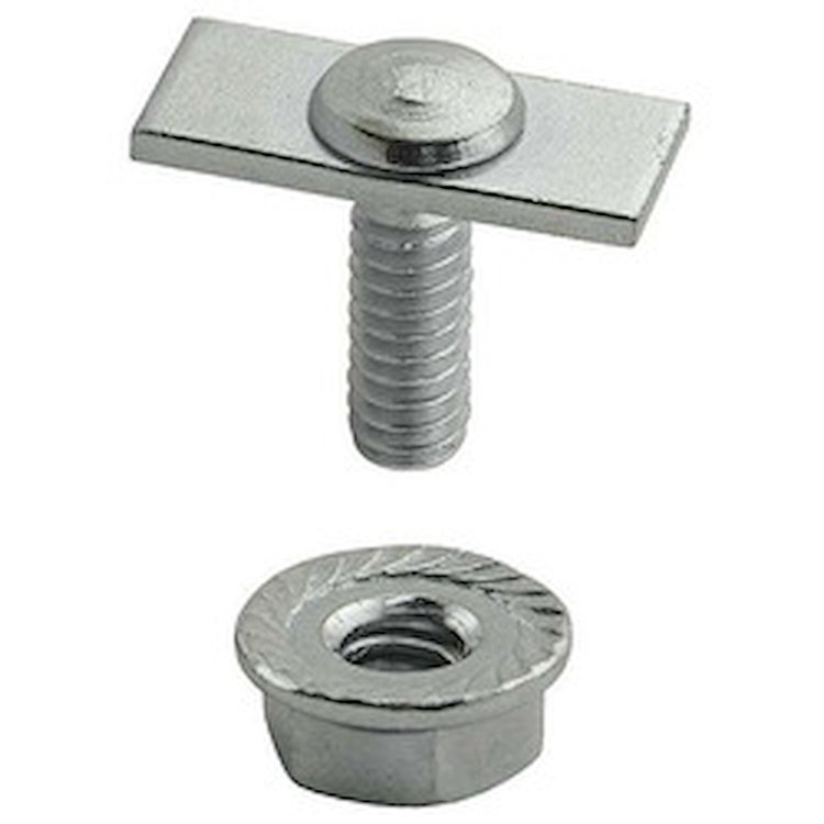 70-4606-67 Convertible Roof Rail Weatherstrip T-Bolt Set Fits Select Ford/Mercury Models