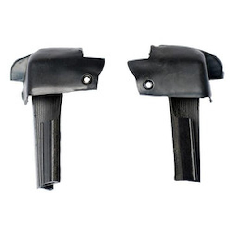 70-4654-58 Rear of Door Run Channel Seals - Convertible & T-Top, Ford Mustang, Mercury Capri