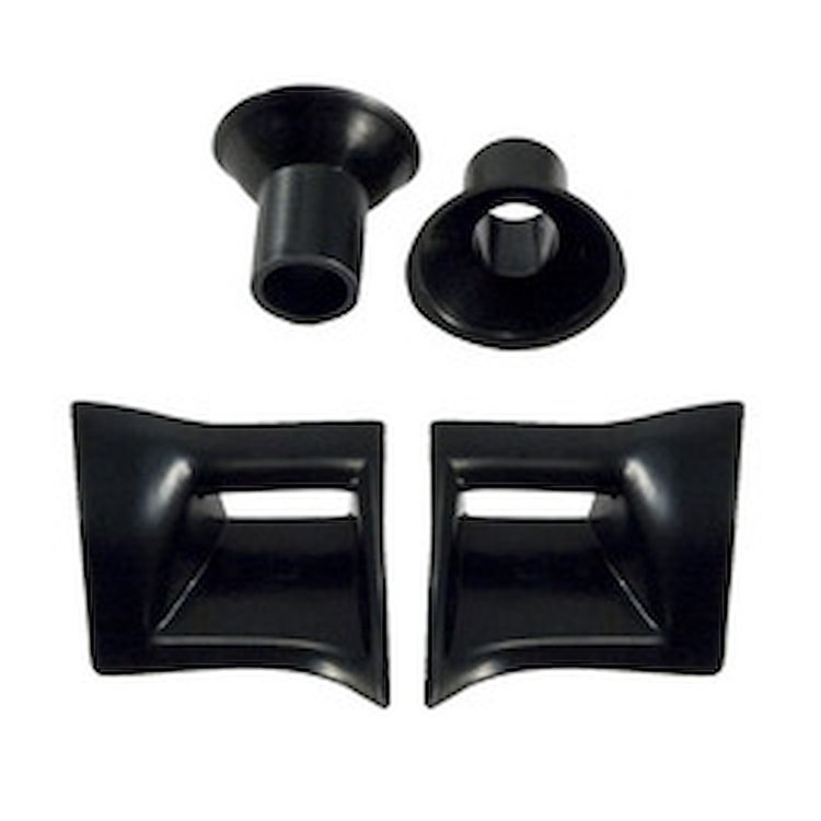 70-4655-67 Convertible Top Latch Catches and Guides Set, Ford Mustang