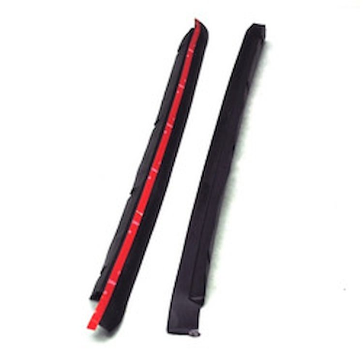 70-4707-68 T-Top Drip Edge Flap Seals - Rubber, Pontiac Firebird, Chevy Camaro