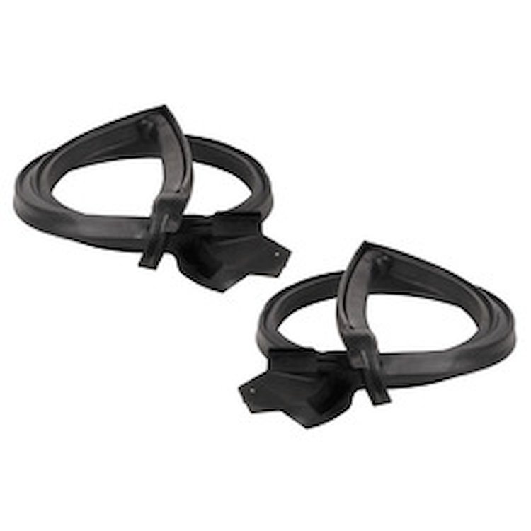 82-0012-68 Hardtop Roof Rail Weatherstrips, Pontiac Firebird, Chevy Camaro