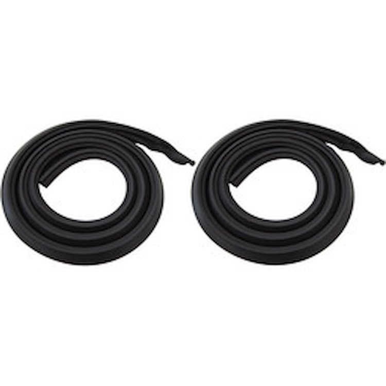 82-0040-68 Hardtop Roof Rail Weatherstrips, Olds Delmont 88, Olds Delta 88, Pontiac Grand Prix, Chevy Impala