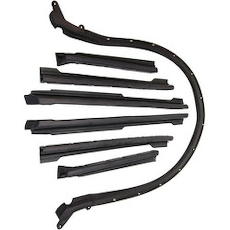82-0071-65 Convertible Roof Rail Weatherstrip Set