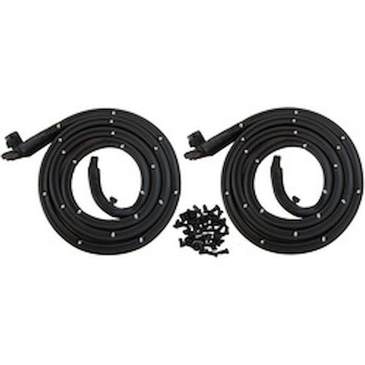 82-0096-72 Door Weatherstrips, Chevy Chevy II Nova, Chevy Chevy II Nova SS