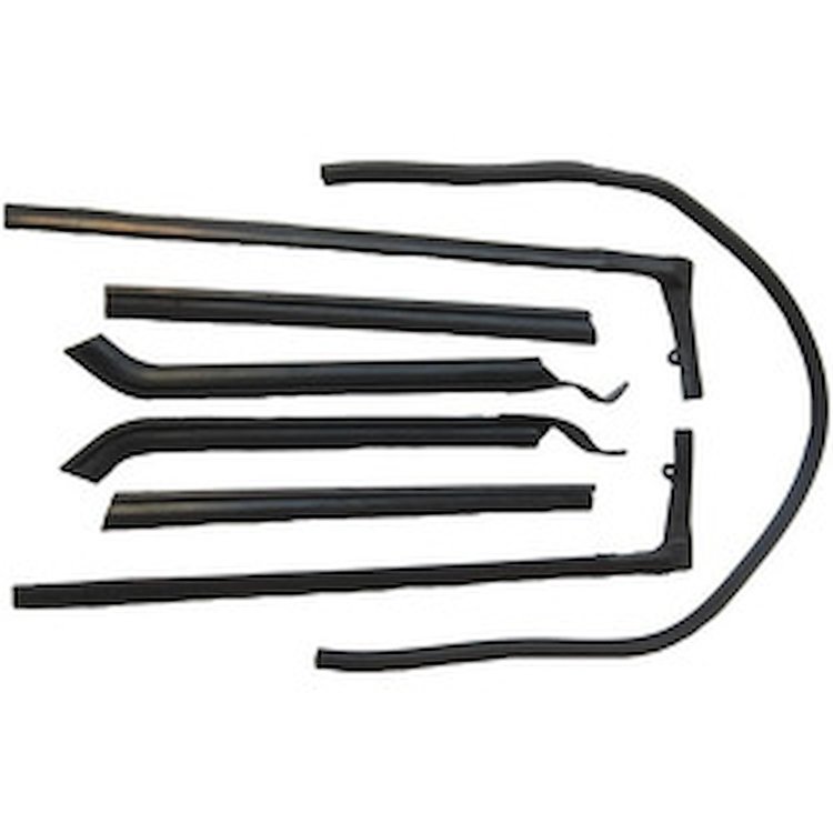 82-0194-65 Convertible Roof Rail Weatherstrip Set, Buick Electra, Olds Ninety Eight, Cadillac DeVille, Cadillac Eldorado