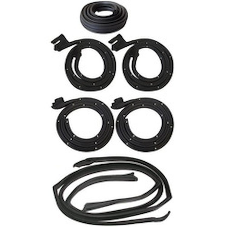 90-2125-90 Body Weatherstrip Kit, 1966 Pontiac Tempest, 1966 Pontiac LeMans, 1967 Pontiac Tempest, 1967 Pontiac LeMans
