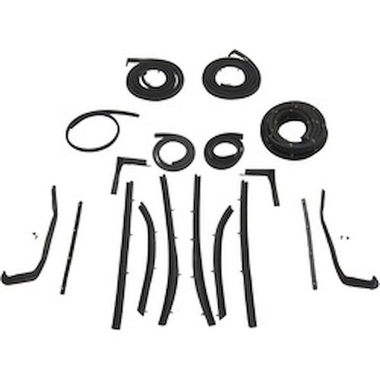 90-3002-90 Body Weatherstrip Kit, 1957 Chevy Bel Air
