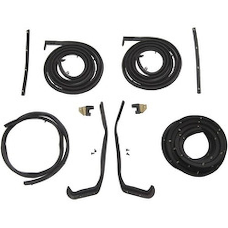 90-3004-90 Body Weatherstrip Kit, 1956 Pontiac Chieftain, 1956 Pontiac Star Chief, 1956 Chevy 210, 1956 Chevy Bel Air