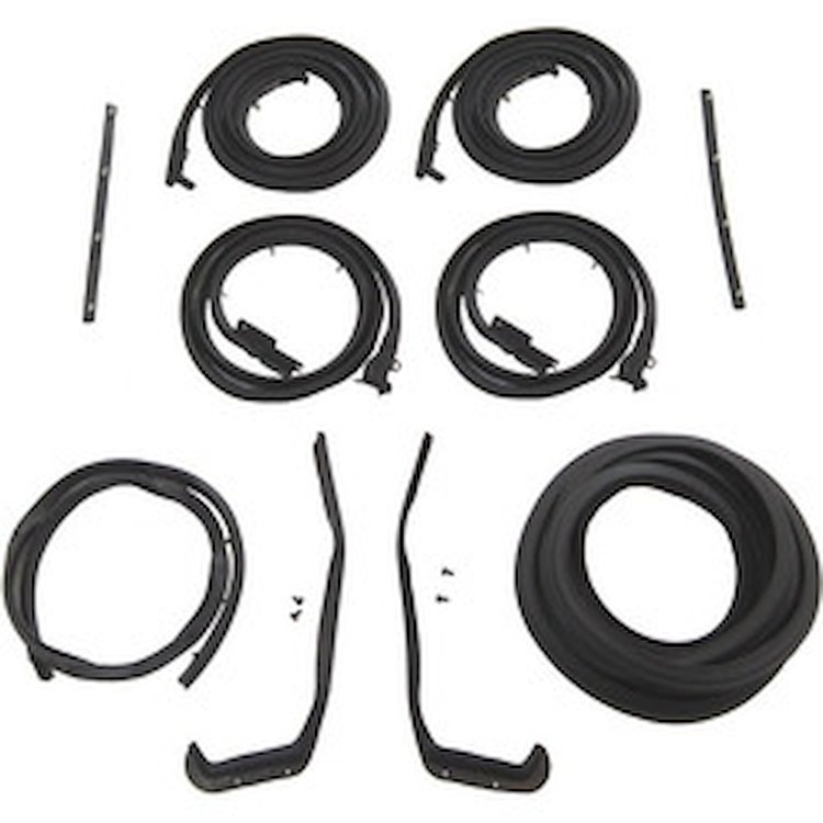 90-3006-90 Body Weatherstrip Kit, 1956 Pontiac Star Chief, 1956 Pontiac Chieftain, 1956 Chevy 210, 1956 Chevy Bel Air