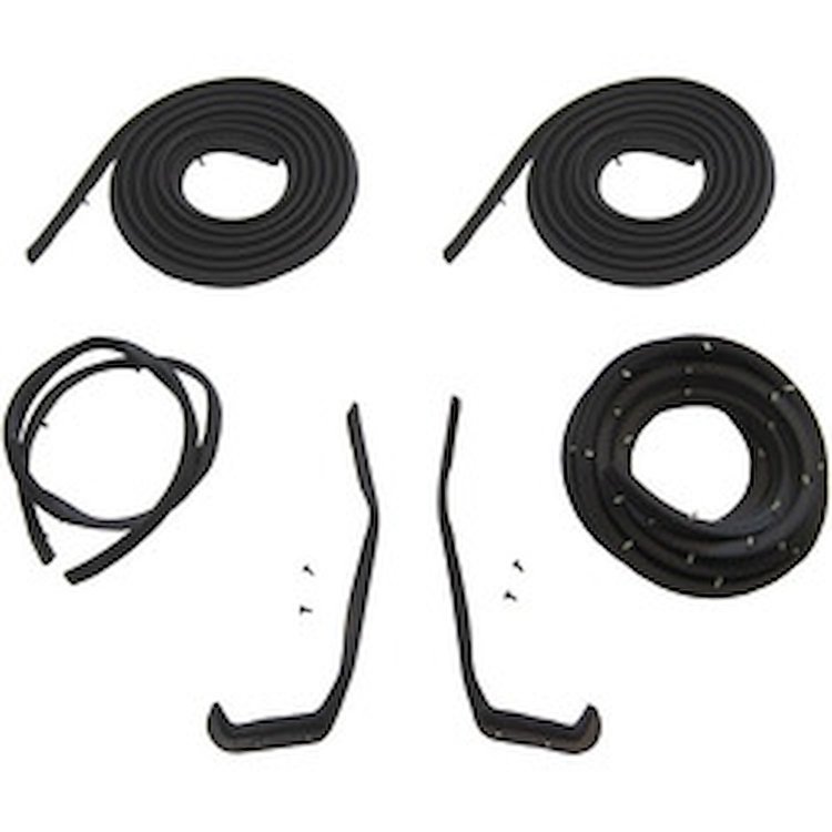 90-3010-90 Body Weatherstrip Kit, 1956 Pontiac Chieftain, 1956 Chevy 210, 1956 Chevy 150, 1956 Chevy Bel Air