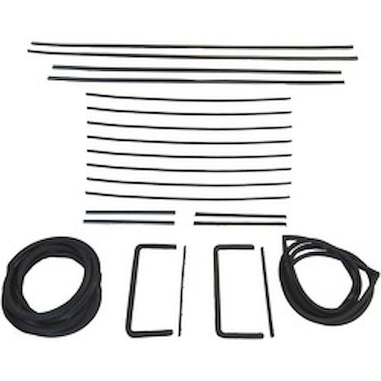 90-3049-90 Glass Weatherstrip Kit, 1954 Buick Super, 1954 Buick Roadmaster