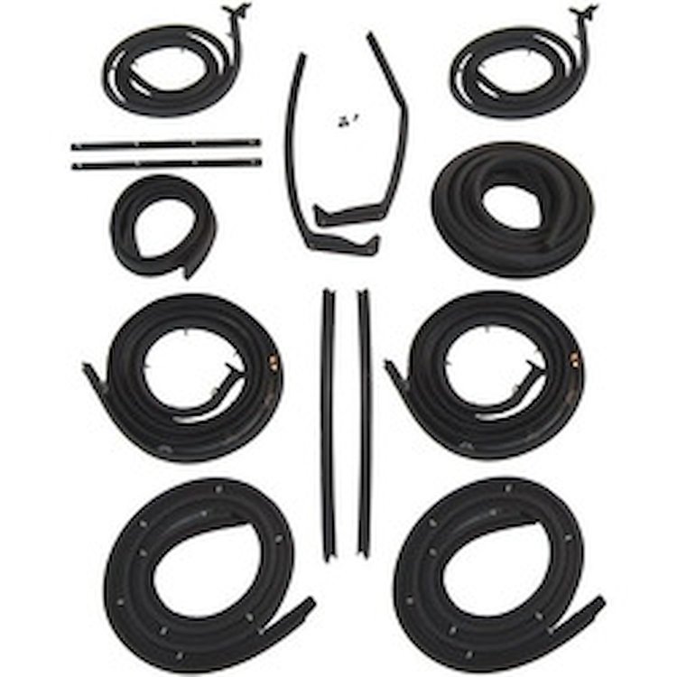 90-3060-90 Body Weatherstrip Kit, 1958 Cadillac Sedan DeVille, 1958 Cadillac Series 62, 1958 Cadillac Sixty Special