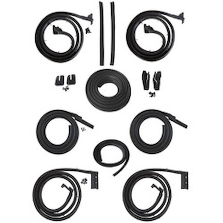 90-3171-90 Body Weatherstrip Kit, 1963 Cadillac Series 62, 1963 Cadillac DeVille, 1964 Cadillac Series 62, 1964 Cadillac DeVille