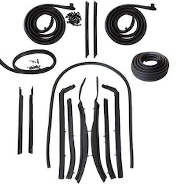 90-3180-90 Body Weatherstrip Kit, 1962 Chevy Chevy II Nova, 1963 Chevy Chevy II Nova