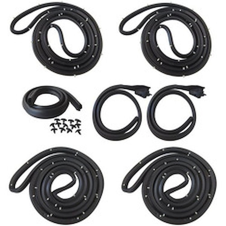 90-3196-90 Body Weatherstrip Kit, Pontiac Bonneville, Pontiac Catalina, Chevy Biscayne, Chevy Bel Air, Chevy Impala