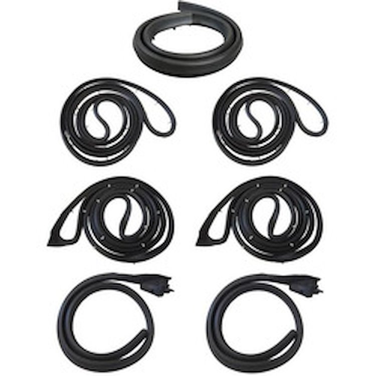 90-3233-90 Body Weatherstrip Kit, 1968 Chevy Biscayne, 1968 Chevy Bel Air, 1968 Chevy Impala, 1968 Chevy Caprice