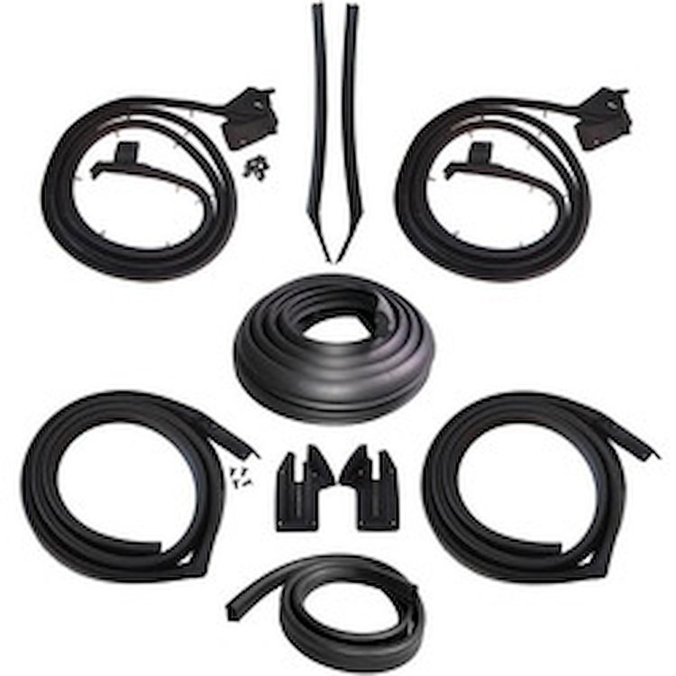 90-3257-90 Body Weatherstrip Kit, 1968 Cadillac Calais, 1968 Cadillac DeVille
