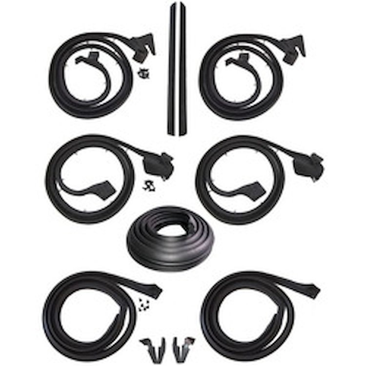 90-3258-90 Body Weatherstrip Kit, 1967 Cadillac Calais, 1967 Cadillac DeVille