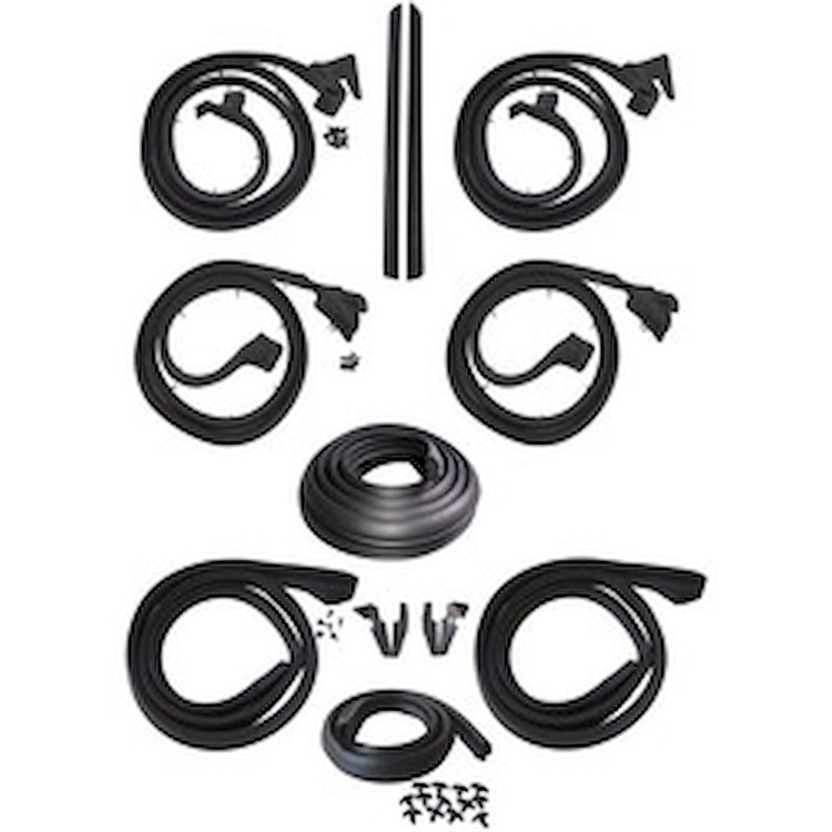 90-3262-90 Body Weatherstrip Kit, Pontiac Bonneville, Pontiac Catalina, Pontiac Executive, Chevy Impala, Chevy Caprice