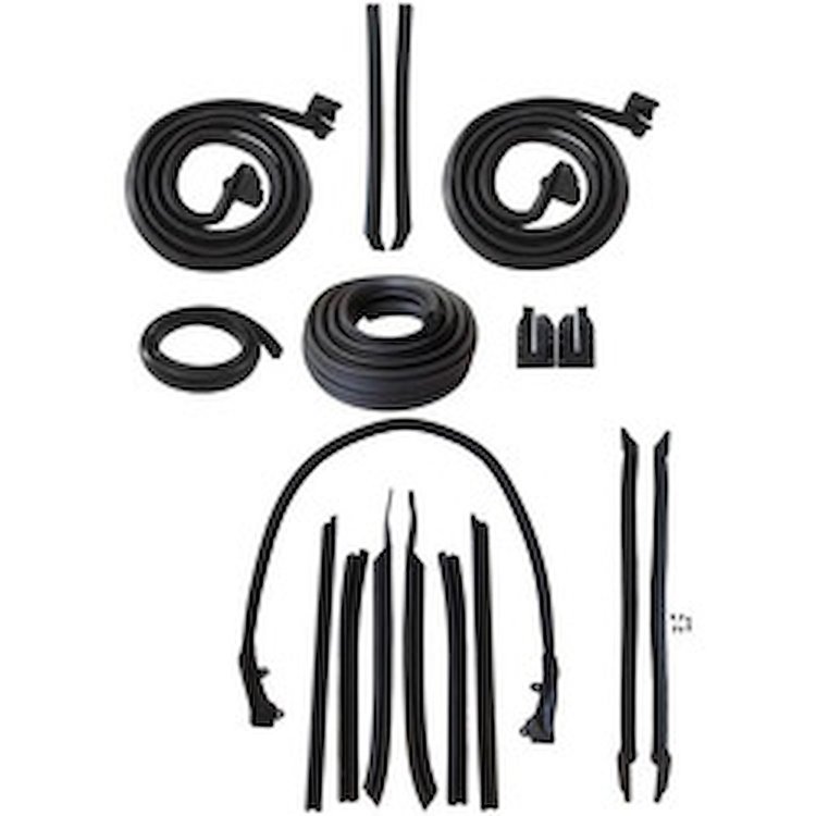 90-3264-90 Body Weatherstrip Kit, Buick Special, Buick Skylark, Olds Cutlass, Pontiac Tempest, Pontiac GTO, Pontiac LeMans