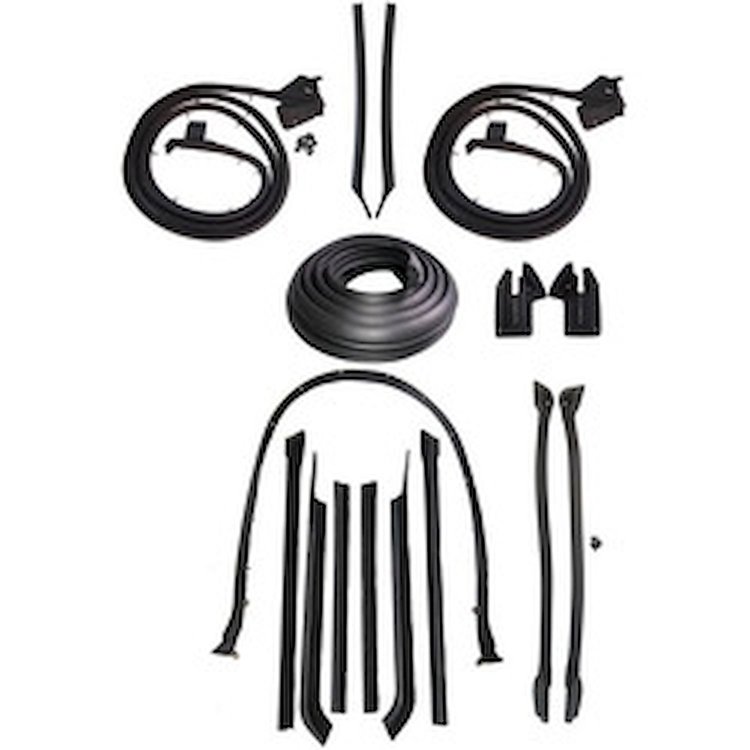 90-3266-90 Body Weatherstrip Kit, 1968 Buick LeSabre, 1968 Buick Wildcat, 1968 Olds Delmont 88, 1968 Chevy Impala
