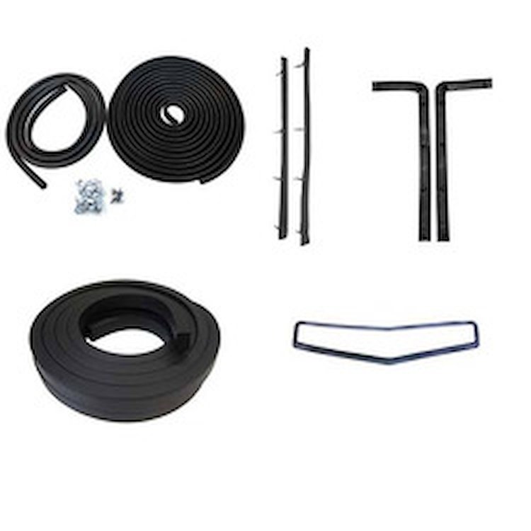90-3307-90 Body Weatherstrip Kit, 1937 Chevy Master DeLuxe, 1937 Chevy Master