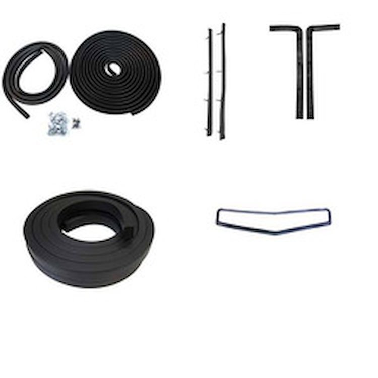 90-3308-90 Body Weatherstrip Kit, 1937 Chevy Master DeLuxe, 1937 Chevy Master