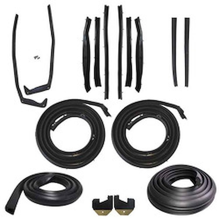 90-3451-90 Body Weatherstrip Kit, 1958 Pontiac Bonneville, 1958 Pontiac Chieftain, 1958 Chevy Impala