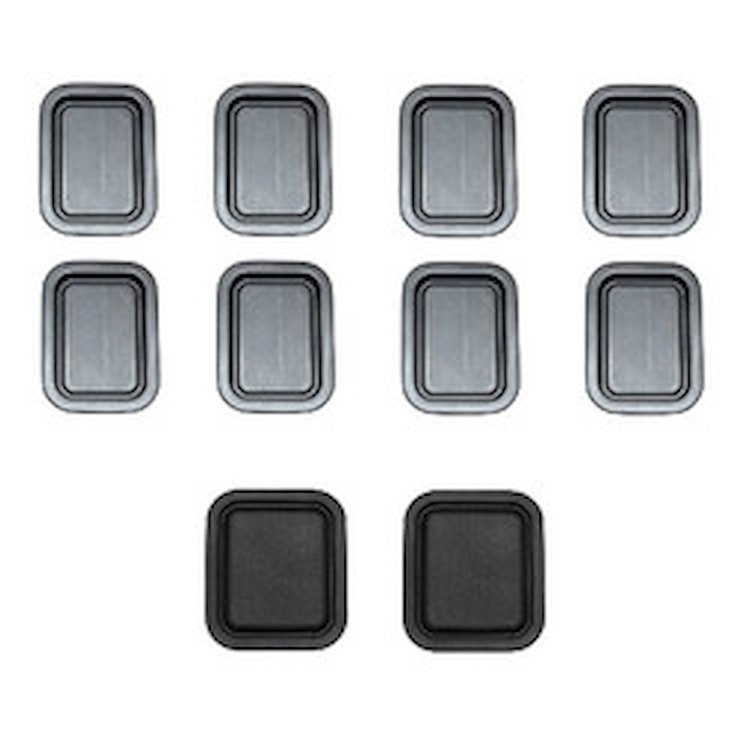 90-3502-90 Door Plugs and Kick Panel Covers Set, Ford Club Wagon, Ford Econoline