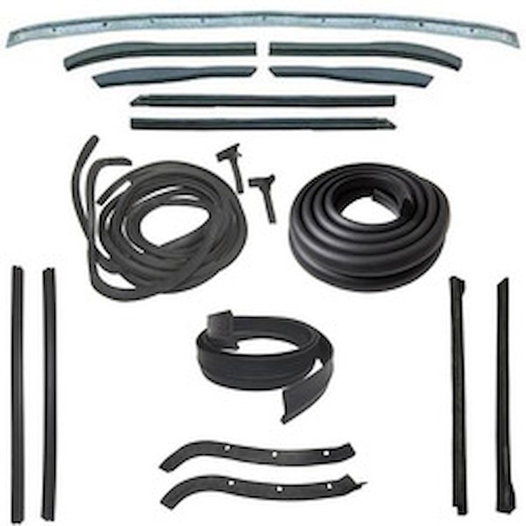 90-3505-90 Body Weatherstrip Kit, 1957 Ford Fairlane 500, 1958 Ford Fairlane 500