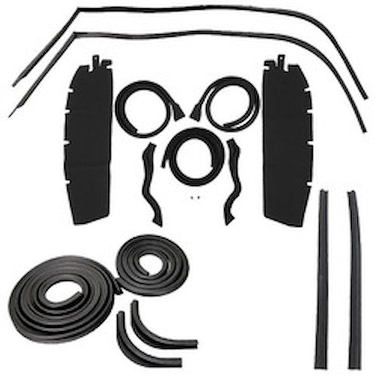 90-3507-90 Body Weatherstrip Kit, Olds 76 Futuramic, Olds 88 Futuramic, Pontiac Chieftain, Chevy Bel Air