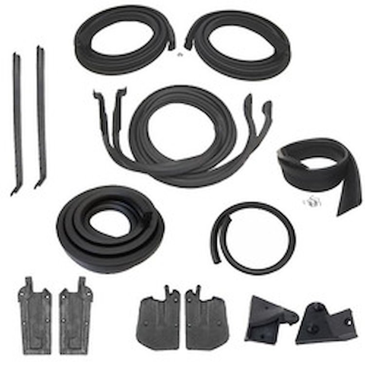 90-3550-90 Body Weatherstrip Kit, 1967 Mercury Cougar, 1967 Mercury Cougar XR7, 1968 Mercury Cougar