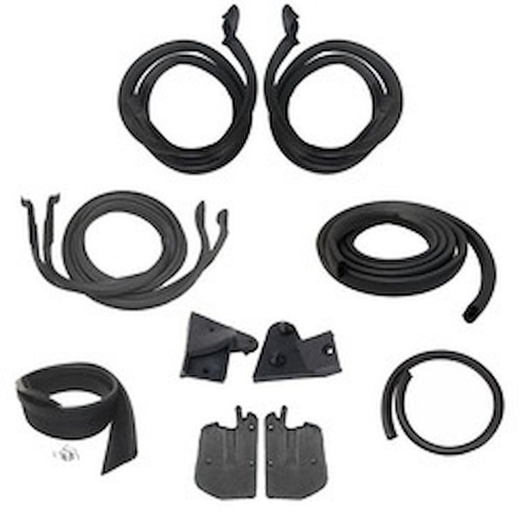 90-3551-90 Body Weatherstrip Kit, 1967 Ford Mustang, 1968 Ford Mustang