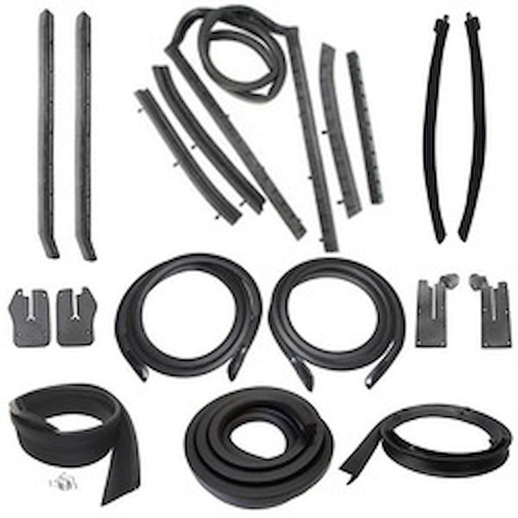 90-3576-90 Body Weatherstrip Kit - Convertible, 1965 Ford Mustang, 1966 Ford Mustang