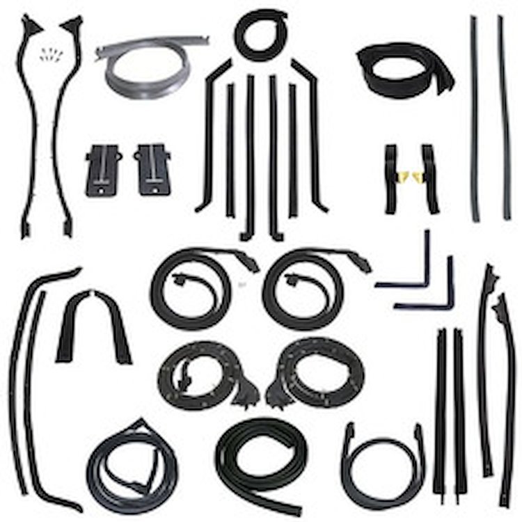 90-3604-90 Body Weatherstrip Kit, 1964 Lincoln Continental, 1965 Lincoln Continental