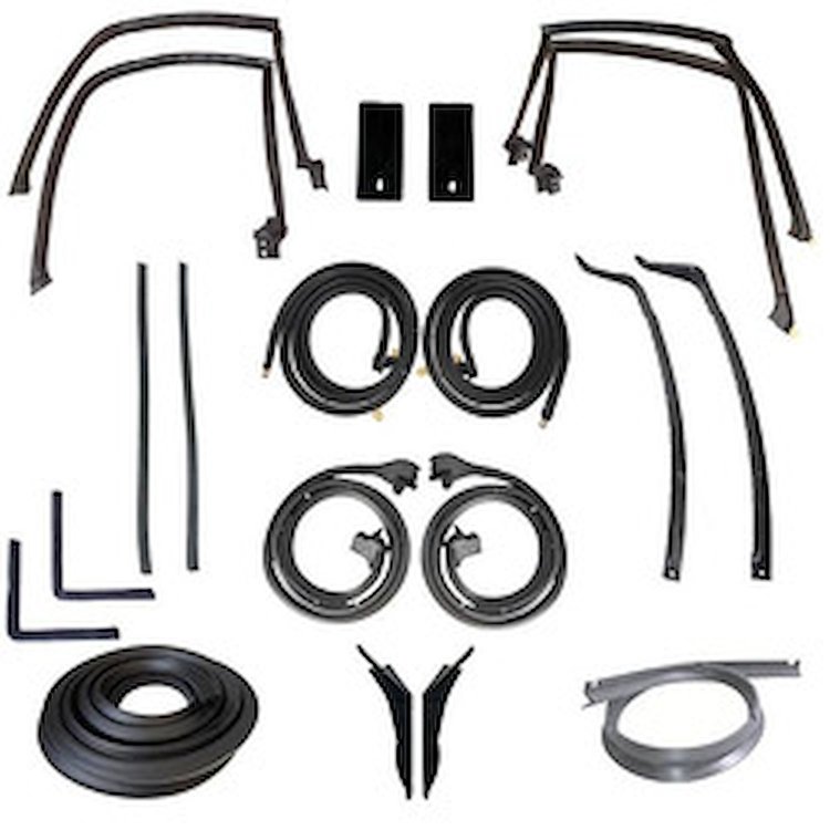 90-3606-90 Body Weatherstrip Kit, 1961 Lincoln Continental, 1962 Lincoln Continental, 1963 Lincoln Continental