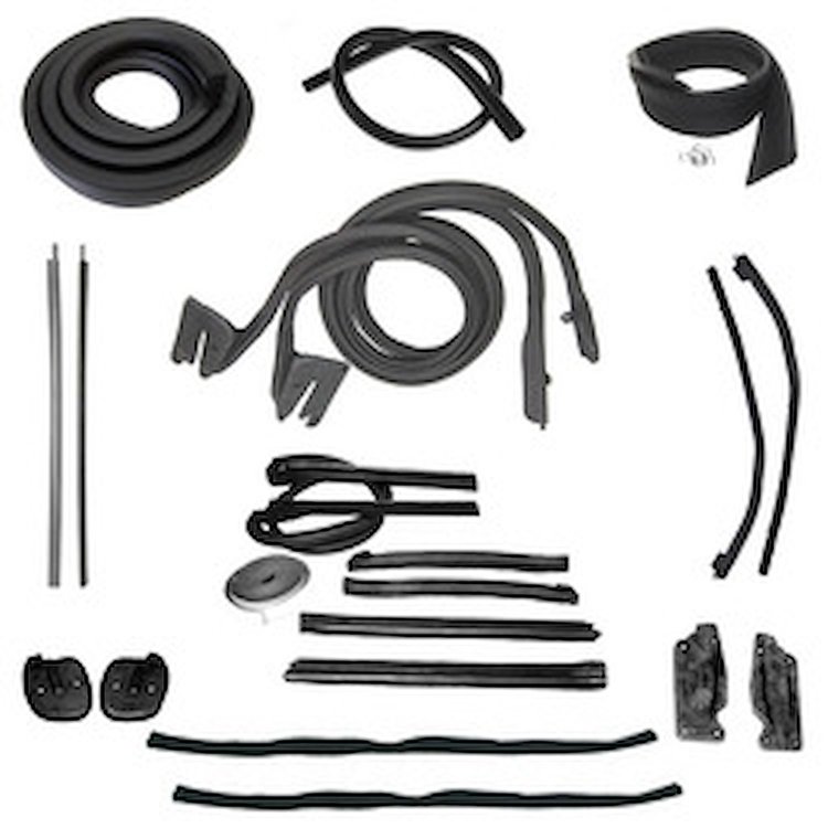90-3627-90 Body Weatherstrip Kit, 1969 Ford Mustang, 1969 Mercury Cougar, 1969 Mercury Cougar XR-7