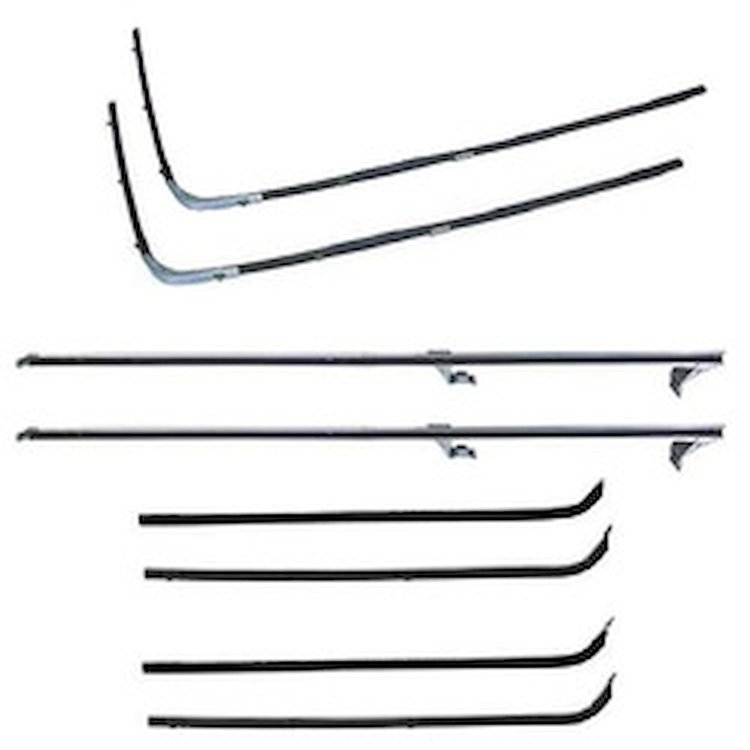 90-3738-90 Side Window Deluxe Weatherstrip Set, Ford F-100, Ford F-250, Ford F-350