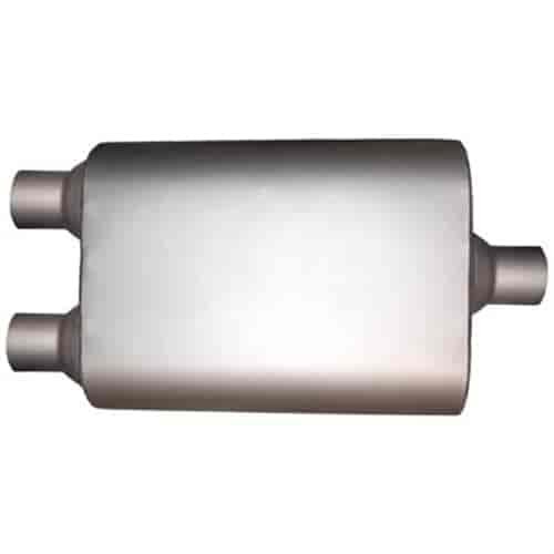 Full Boar Muffler 2.25" Inlet, 3" Outlet