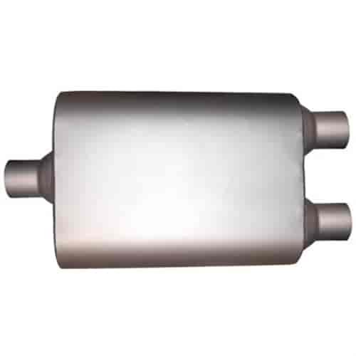 Full Boar Muffler 2.5" Inlet, 2.25" Outlet