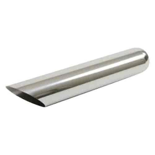 Chrome Exhaust Tip Angle Cut 2.5"