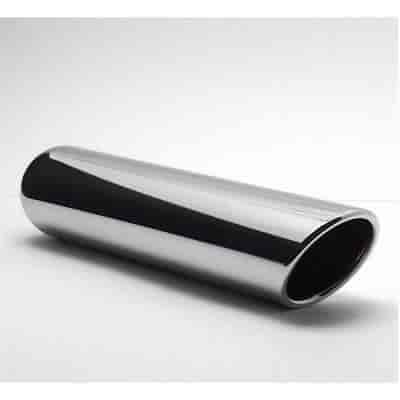Powder Coated Midnight Pearl Exhaust Tip Angle Cut 4"