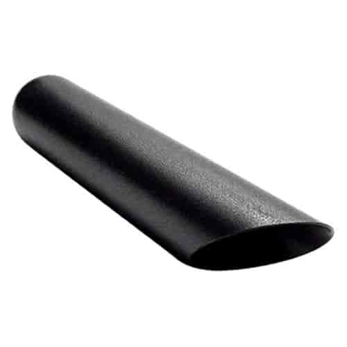 Powder Coated Silver Exhaust Tip Angle Cut 4"