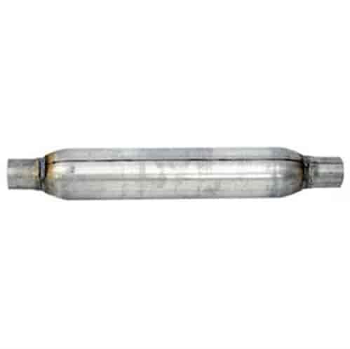 Flow Pack Muffler 2.5" Inlet, 2.5" Outlet