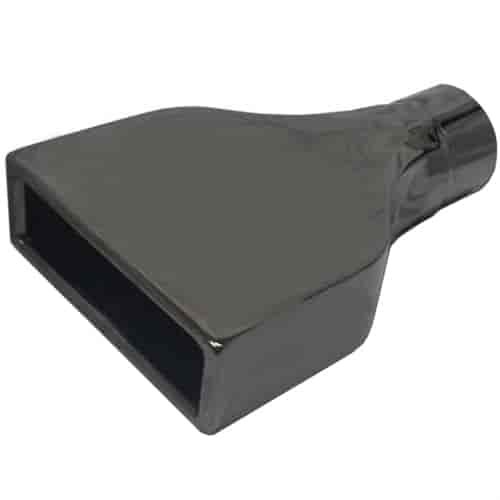 Black Stainless Steel Exhaust Tip Chevy Camaro 2" x 8"