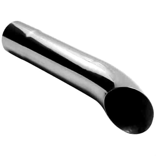 Chrome Exhaust Tip Turn Down Style 2.5"