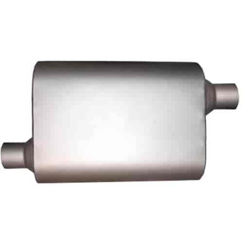 Max Flow Muffler Offset In, Center Out