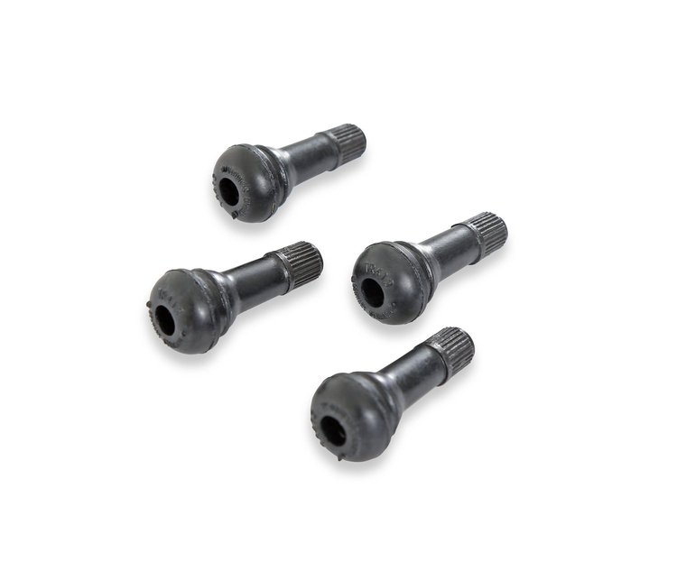 BLACK VALVE STEMS 4-PACK